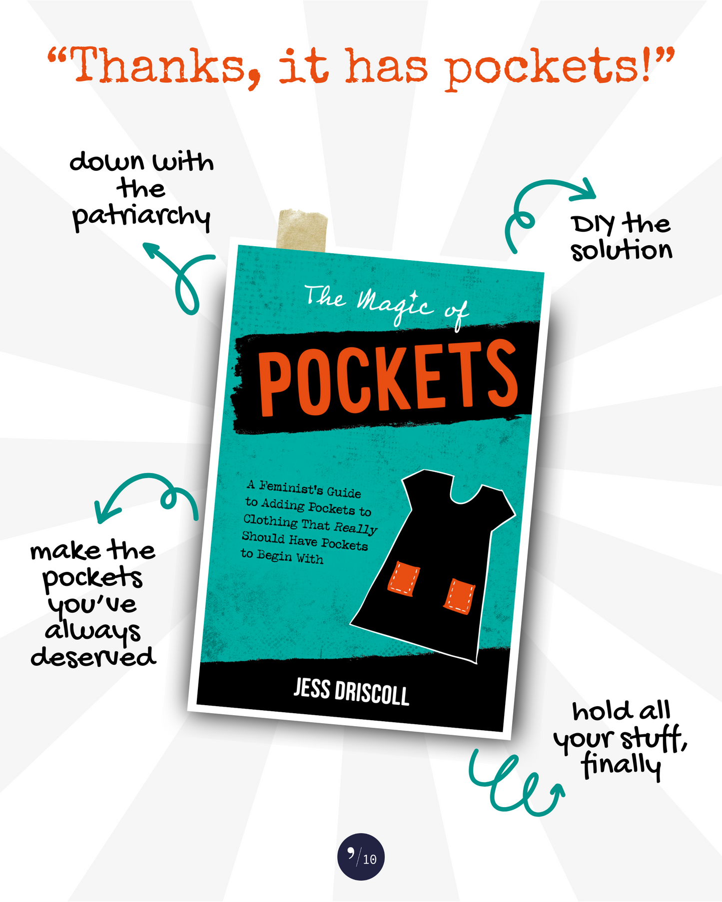 HURT BOOK SALE: The Magic of Pockets (Canadian Edition)
