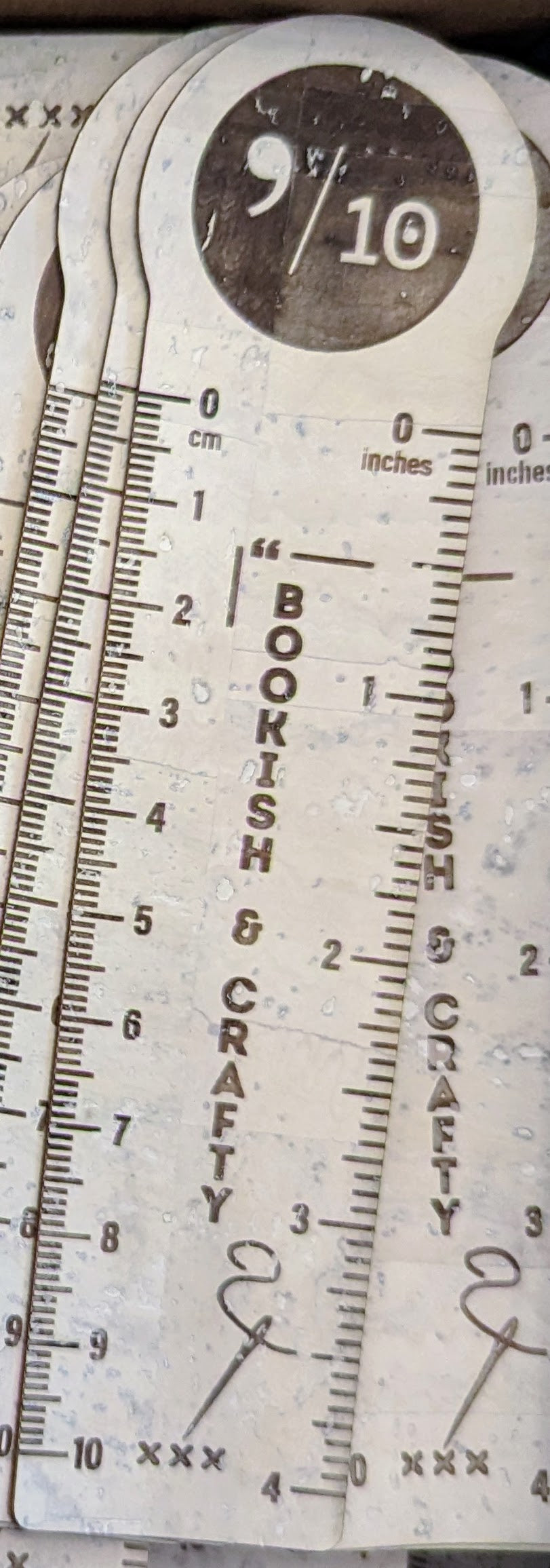Cork Ruler Bookmark