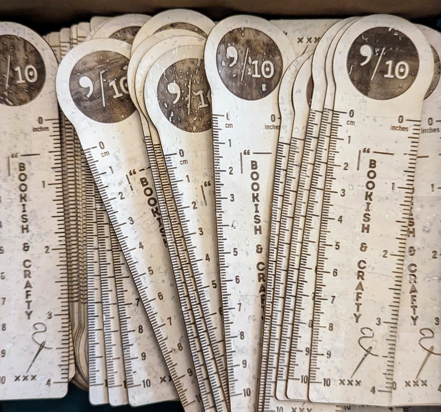 Cork Ruler Bookmark