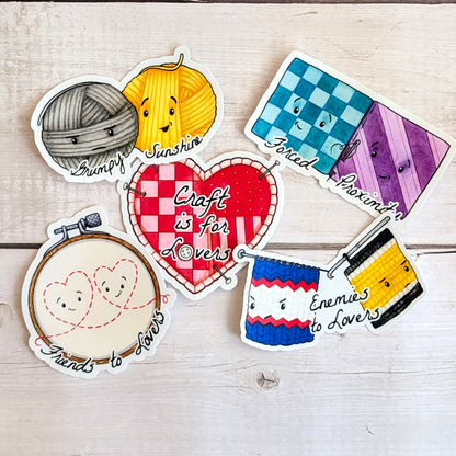 Sticker: Craft Is for Lovers