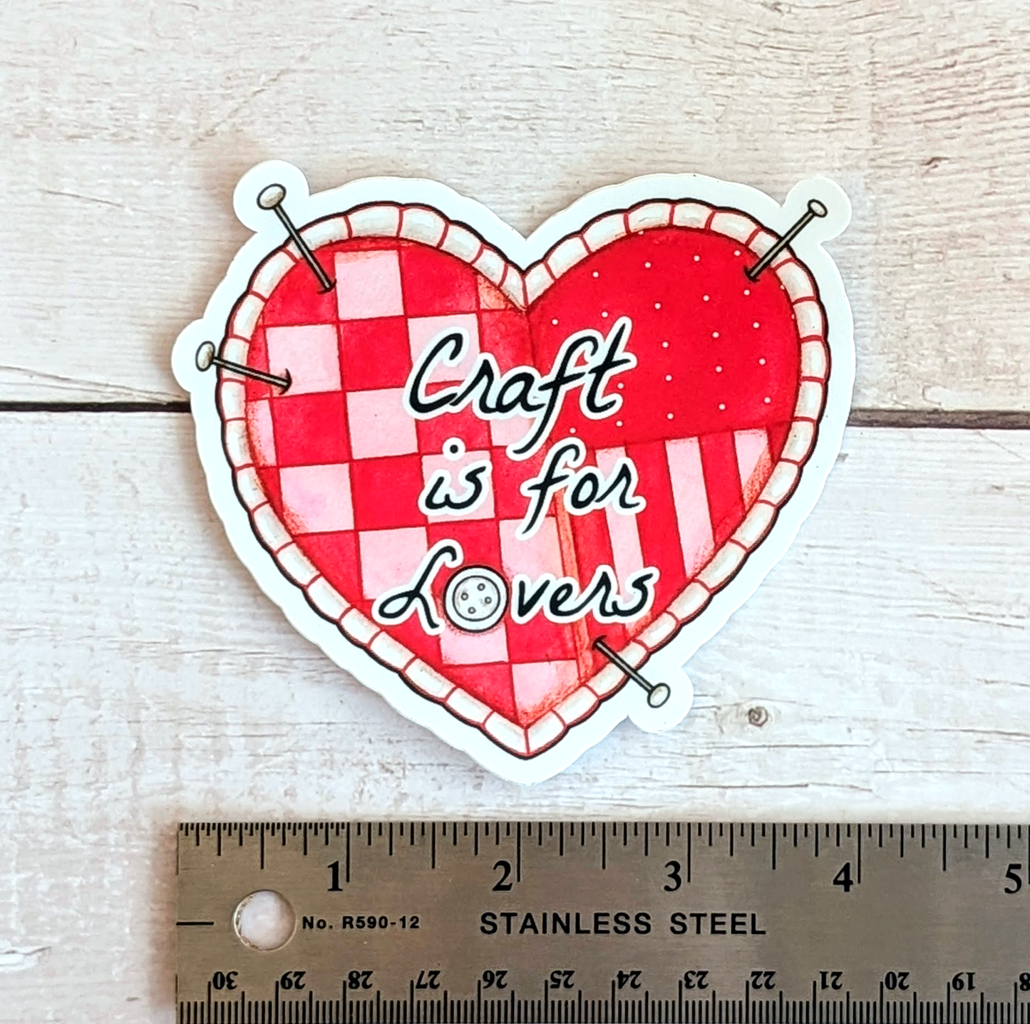 Sticker: Craft Is for Lovers