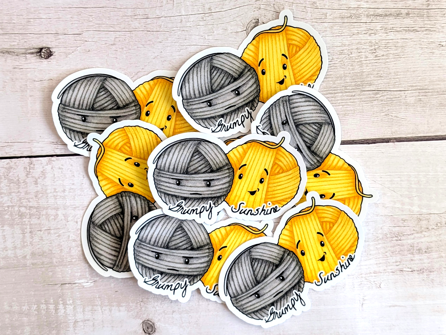 Sticker: Grumpy / Sunshine