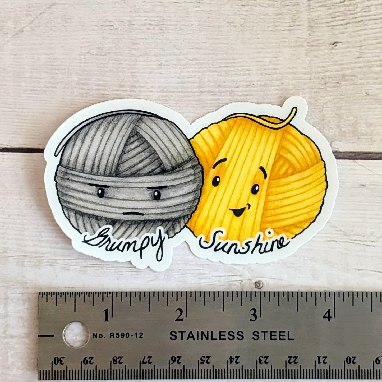 Sticker: Grumpy / Sunshine