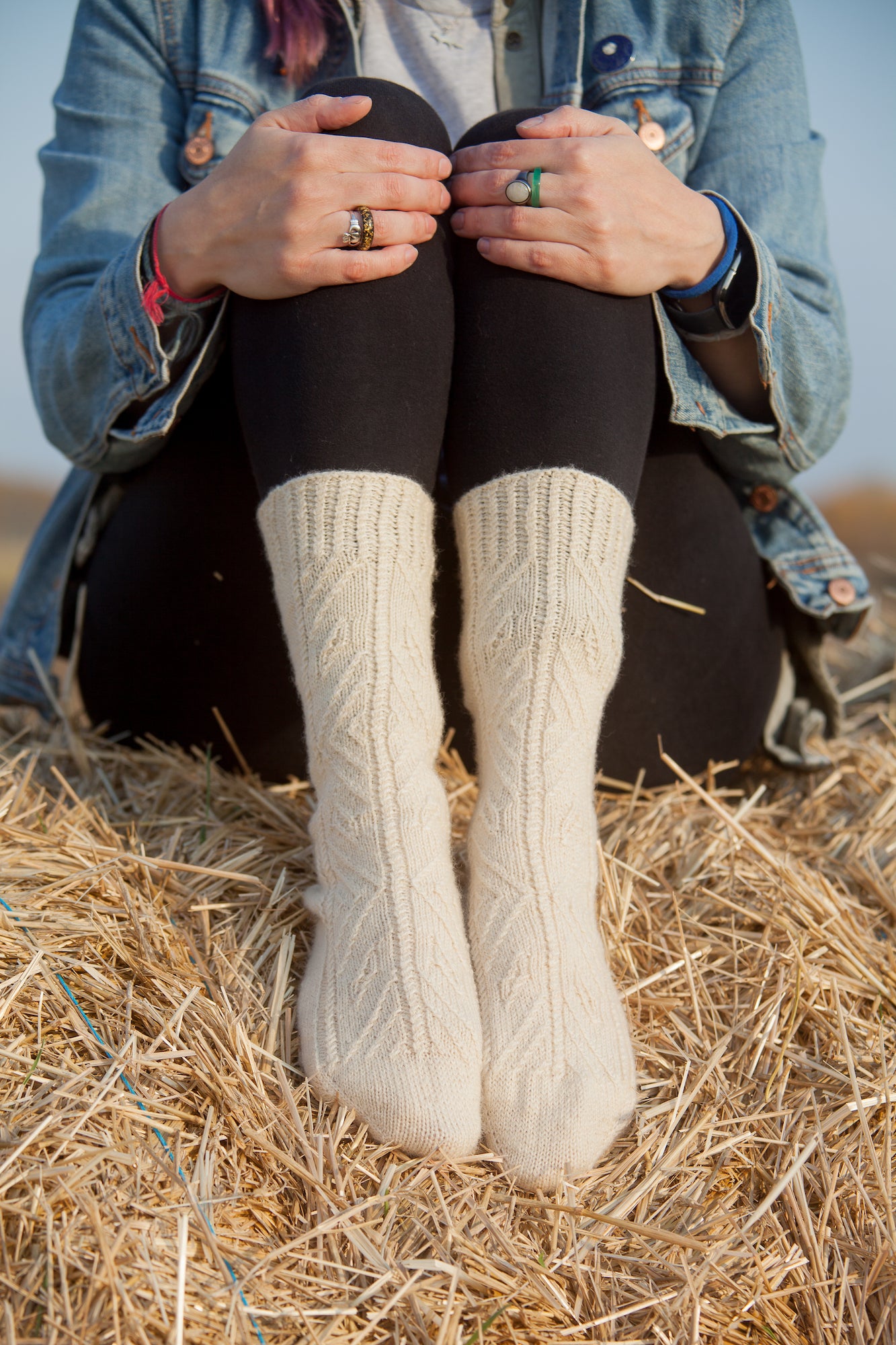 E-BOOK—From Sheep to Hand: Five Knitting Patterns Featuring Canadian Breed-Specific Wool